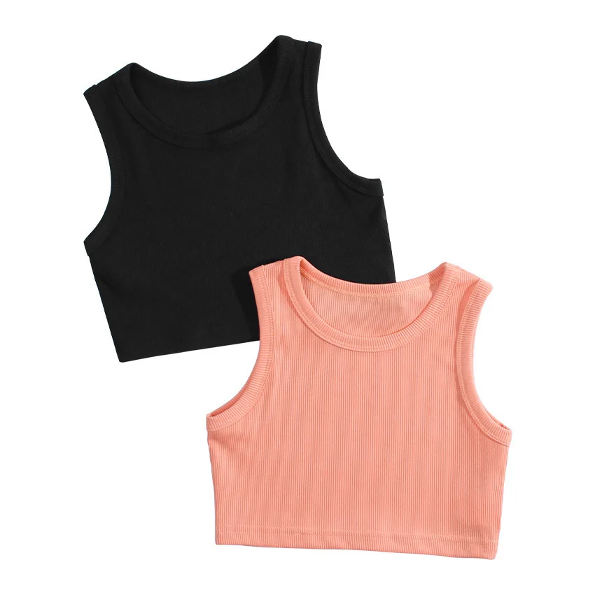 夏の女の子の下着ノースリーブシャツ子供のための Tシャツジャ - Summer Clothing Baby Girl のレビューと価格