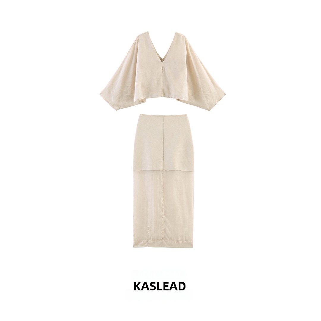 KASLEAD 新しい女性の長袖ニットパッチワークシャツハー - Summer Clothing Brands のレビューと価格
